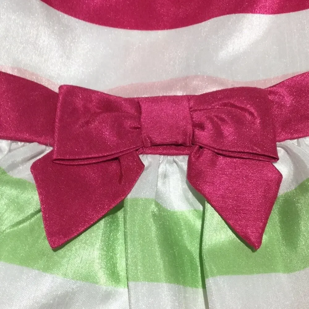 Gymboree striped empire waist dress 18-24m worn 1